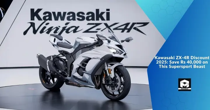 Kawasaki ZX-4R Discount 2025: Save Rs 40,000 on This Supersport Beast