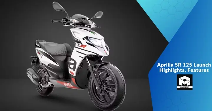 Aprilia SR 125 Launch Highlights, Features