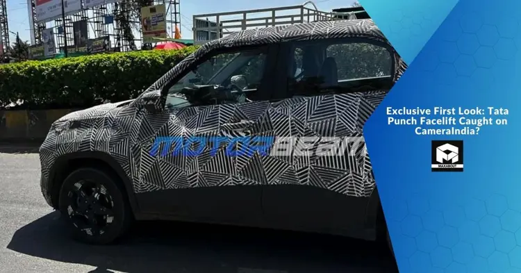 Exclusive First Look: Tata Punch Facelift Caught on Camera