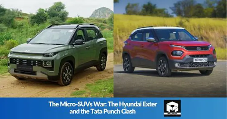 The Micro-SUVs War: The Hyundai Exter and the Tata Punch Clash