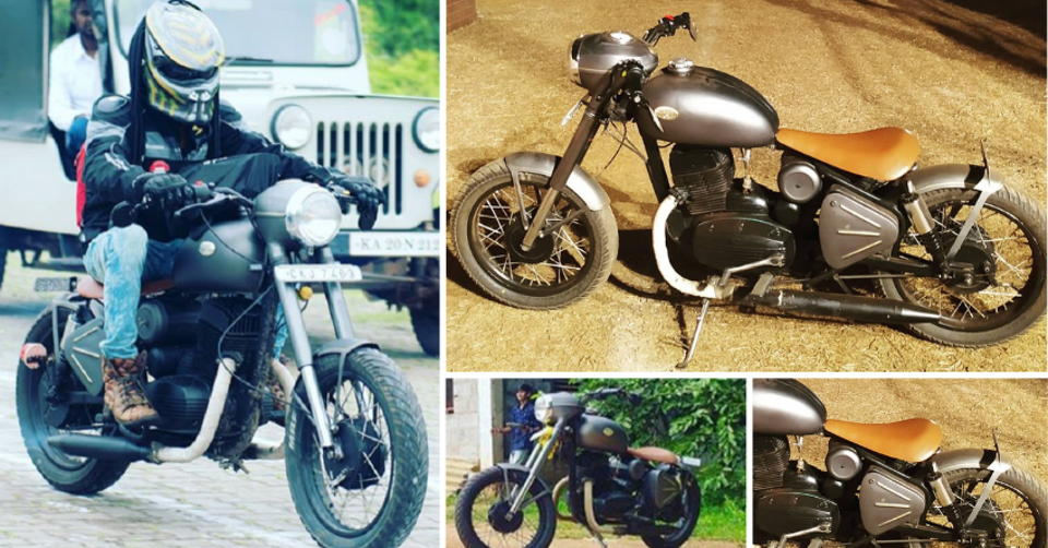 Old Yezdi Motorcycle Modified to Look Like the Jawa Perak Bobber - Autos