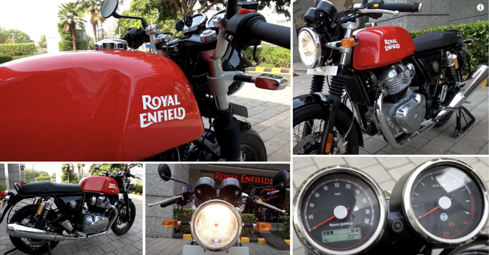 Gt650 Red Rocker Rocker Red Royal Enfield Continental GT 650 Walkaround Video - Autos ...