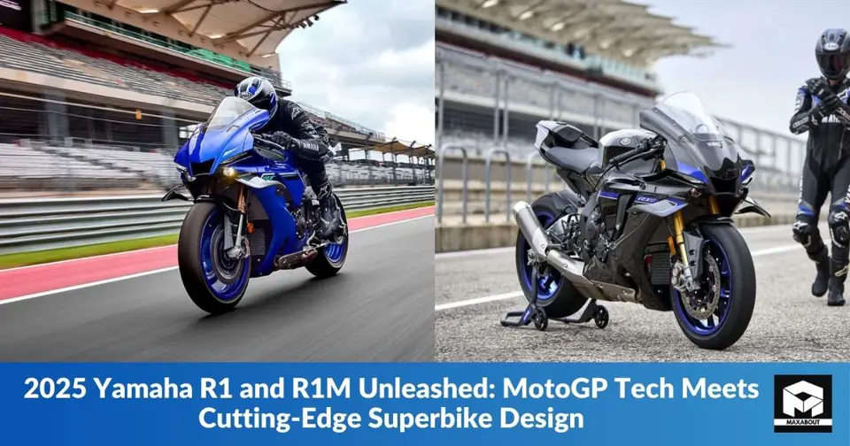 2025 Yamaha R1 and R1M Unleashed: MotoGP Tech Meets Cutting-Edge ...